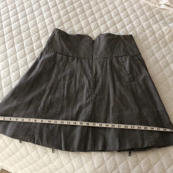 Matilda Jane Soft Brown Tweed Skirt (Small) - Picture 7 of 8